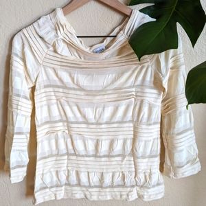 Armani collezioni see through blouse